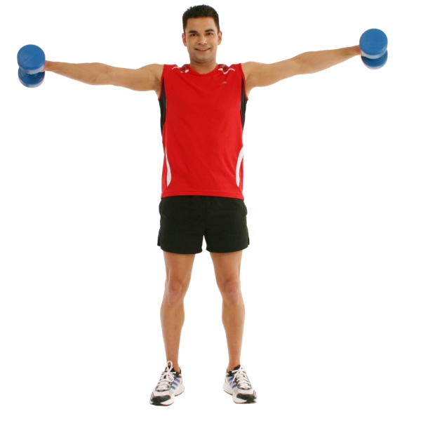 Fitness Schulter Kurzhanteln Übungen