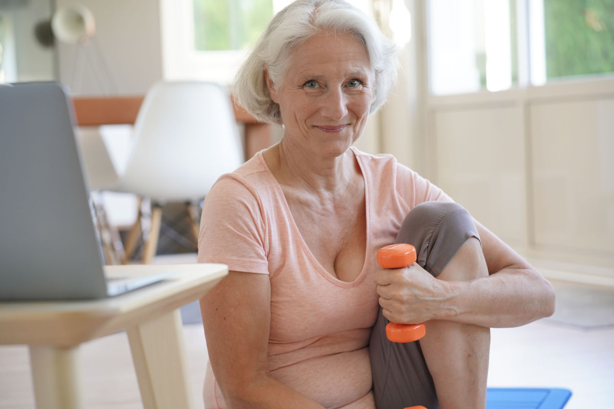Muskelaufbau Senioren Frauen